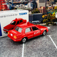 TOMICA Toyota Corolla Tokyo Fire Dept. Chief Car