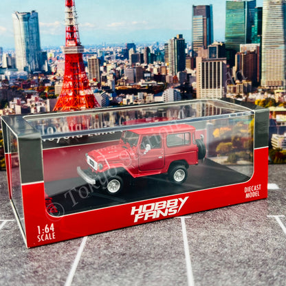 HOBBY FANS 1/64 Toyota Land Cruiser FJ40 Red HF64-FJ40-01RD