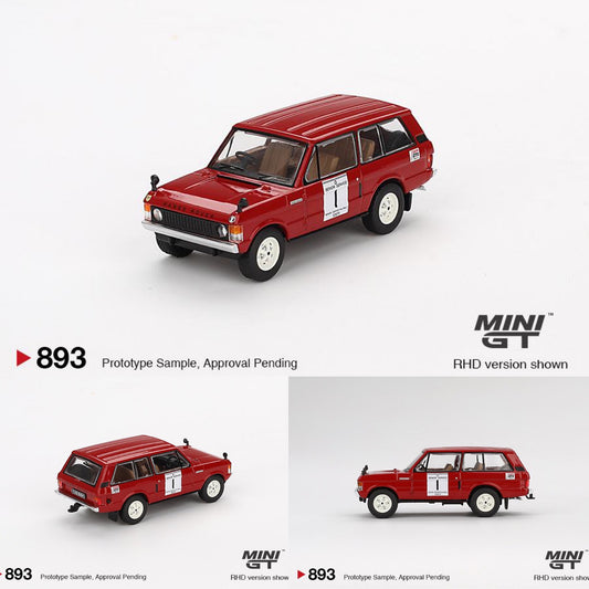 MINI GT 1/64 Range Rover 1971 International Hillrally Winner MGT00893-R