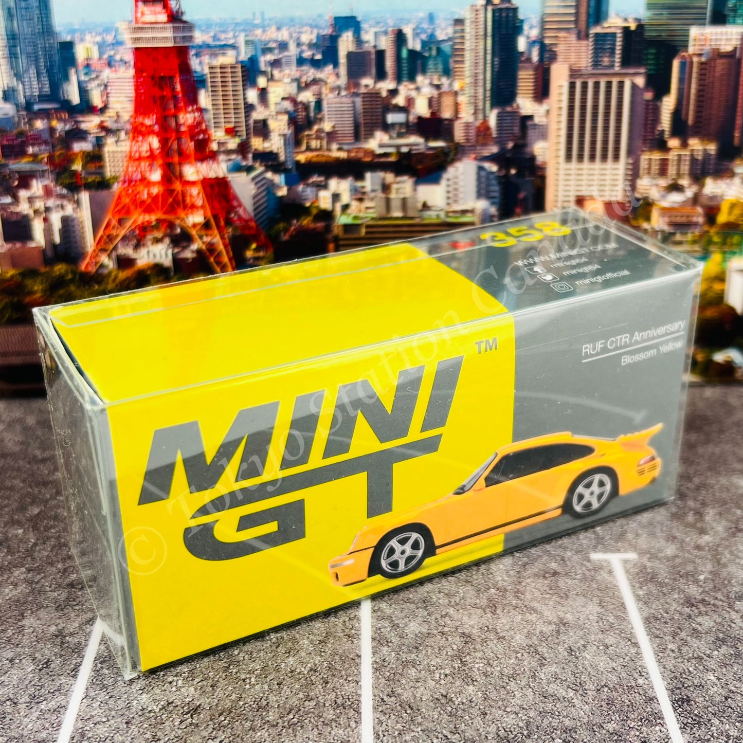 MINI GT / TINY Protector Case (103mm x 48mm x 38mm) Pack of 10 (TS007-10)