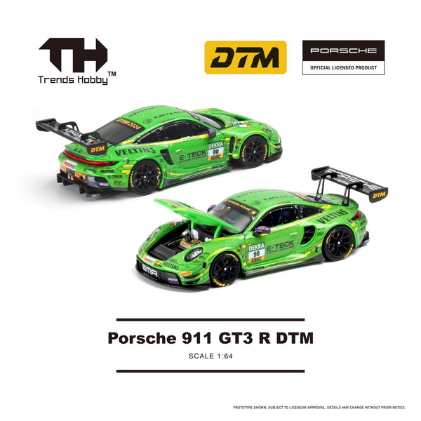 PREORDER Trends Hobby 1/64 Porsche 911 GT3 R DTM 2024 - GRN 241084(B) (Approx. Release Date: Q4 2025 and subject to the manufacturer's final decision)