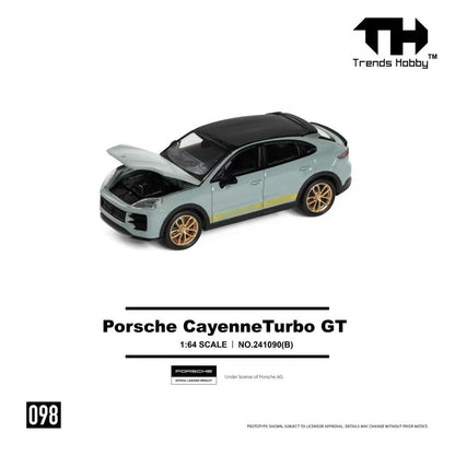 Trends Hobby 1/64 Porsche Cayenne Turbo GT Grey 241090B