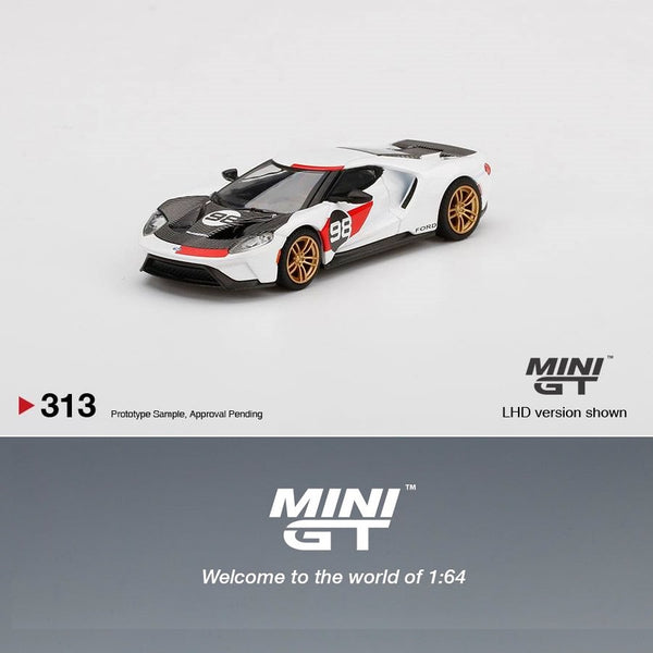 MINI GT 1/64 Ford GT 2021 Ken Miles Heritage Edition LHD MGT00313-L