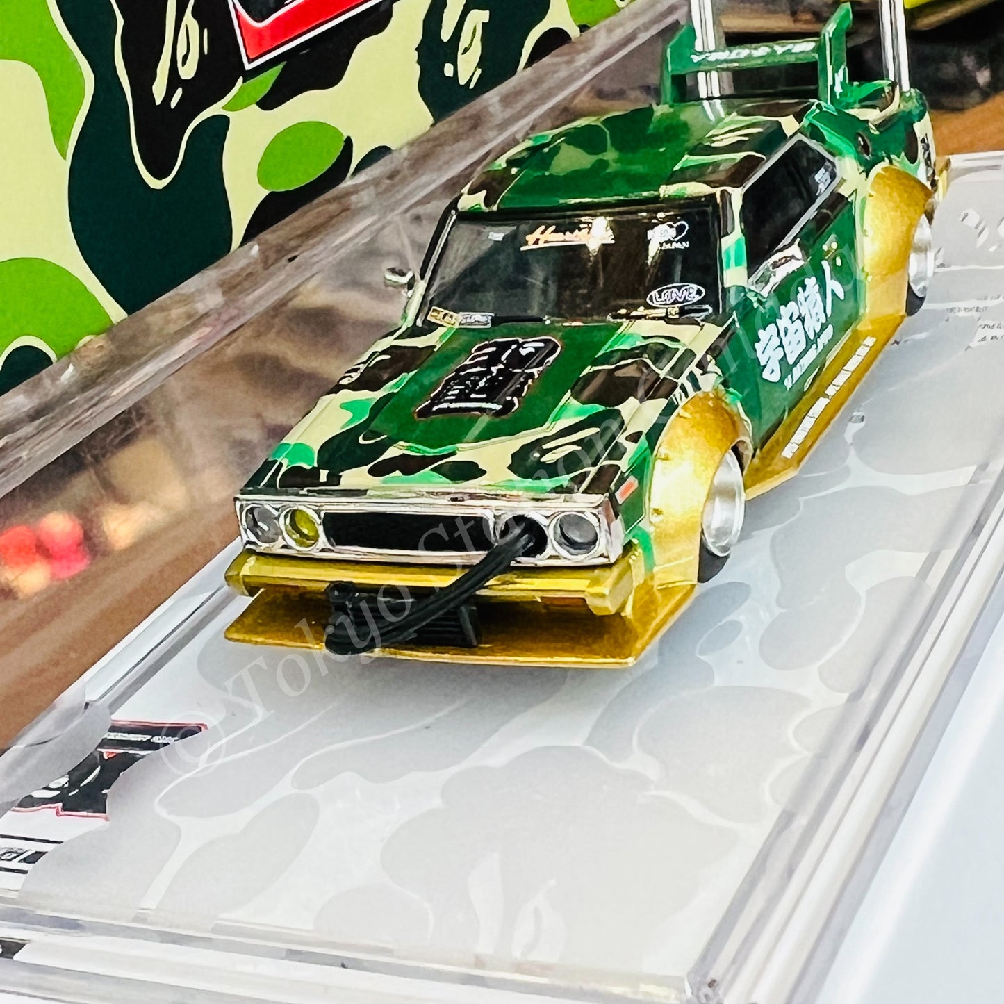 POPRACE x BAPE 1/64 Skyline C210 Bosozoku Style Special Edition PR640009
