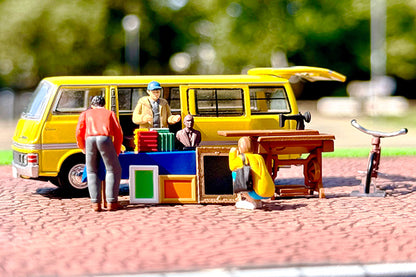 TOMYTEC TLVN 1/64 Diocolle 64 #CarSnap 25a Flea Market