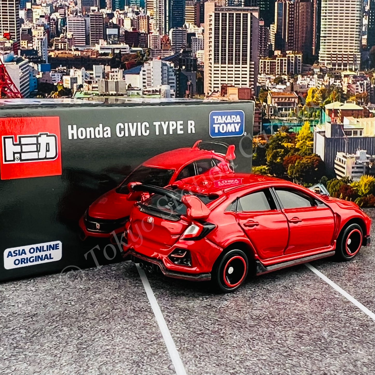 TOMICA Honda CIVIC TYPE R (ASIA ONLINE ORIGINAL) 4904810270058