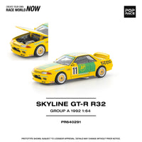 PREORDER POPRACE 1/64 GT-R R32 GROUP A 1992 PR640291 (Approx. Release Date: Q4 2025 and subject to the manufacturer's final decision)
