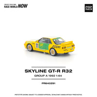PREORDER POPRACE 1/64 GT-R R32 GROUP A 1992 PR640291 (Approx. Release Date: Q4 2025 and subject to the manufacturer's final decision)
