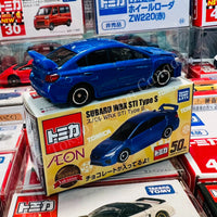 Tomica AEON SUBARU WRX STI Type S (Valentine Version)