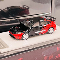 MOTORHELIX 64SENIOR 1/64 Customized Honda Civic Type R FL5 Advan Livery HEC 2025 Exclusive Model M65323
