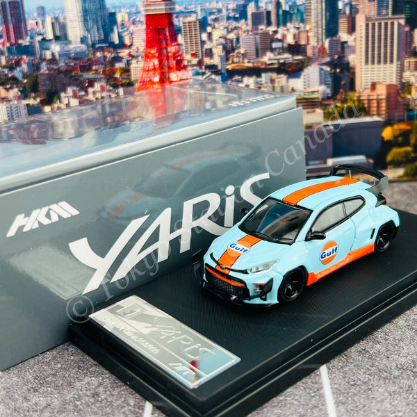 HKM 1/64 YARIS Rocket Bunny Gulf