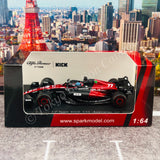 SPARKY 1/64 ALFA ROMEO F1 TEAM KICK C43 NO.77 ALFA ROMEO F1 TEAM ORLEN 2023 VALTTERI BOTTAS Y281