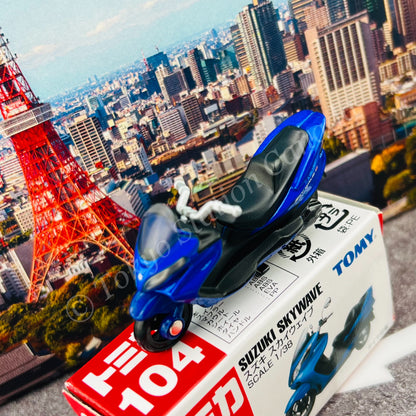 Tomica 104 SUZUKI SKYWAVE