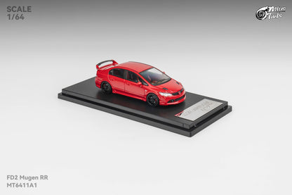 Micro Turbo 1/64 Custom FD2 MUGEN RR - Red MT6411A1
