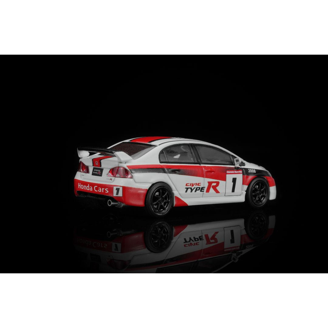PREORDER MOTORHELIX 1/64 Honda Civic TYPE R (FD2) #1 2012 Japan One Make Race M65421 (Approx. Release Date: Q4 2026 and subject to the manufacturer's final decision)