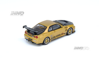 INNO64 1/64 TOP SECRET R34 GT-R Gold IN64-R34TS-GOLD