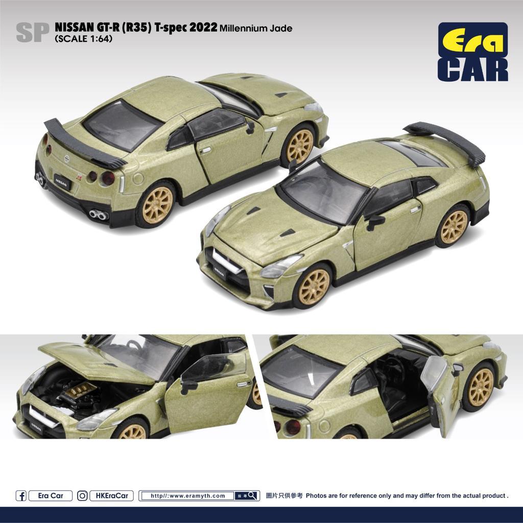 ERA CAR 1/64 SP Nissan GT-R (R35) T-spec 2022 Millennium Jade NS21GTR95