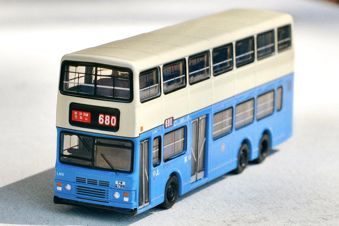 TINY 微影 x LOG-ON CMB LEYLAND Olympian 11m (Ma On Shan 680 馬鞍山) Special Edition ATC65712