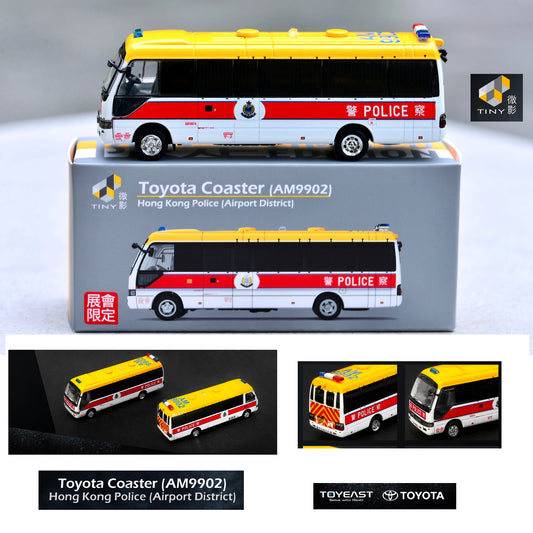 TINY 微影 Toyota Coaster B59 Police APT (AM9902) Limited Edition