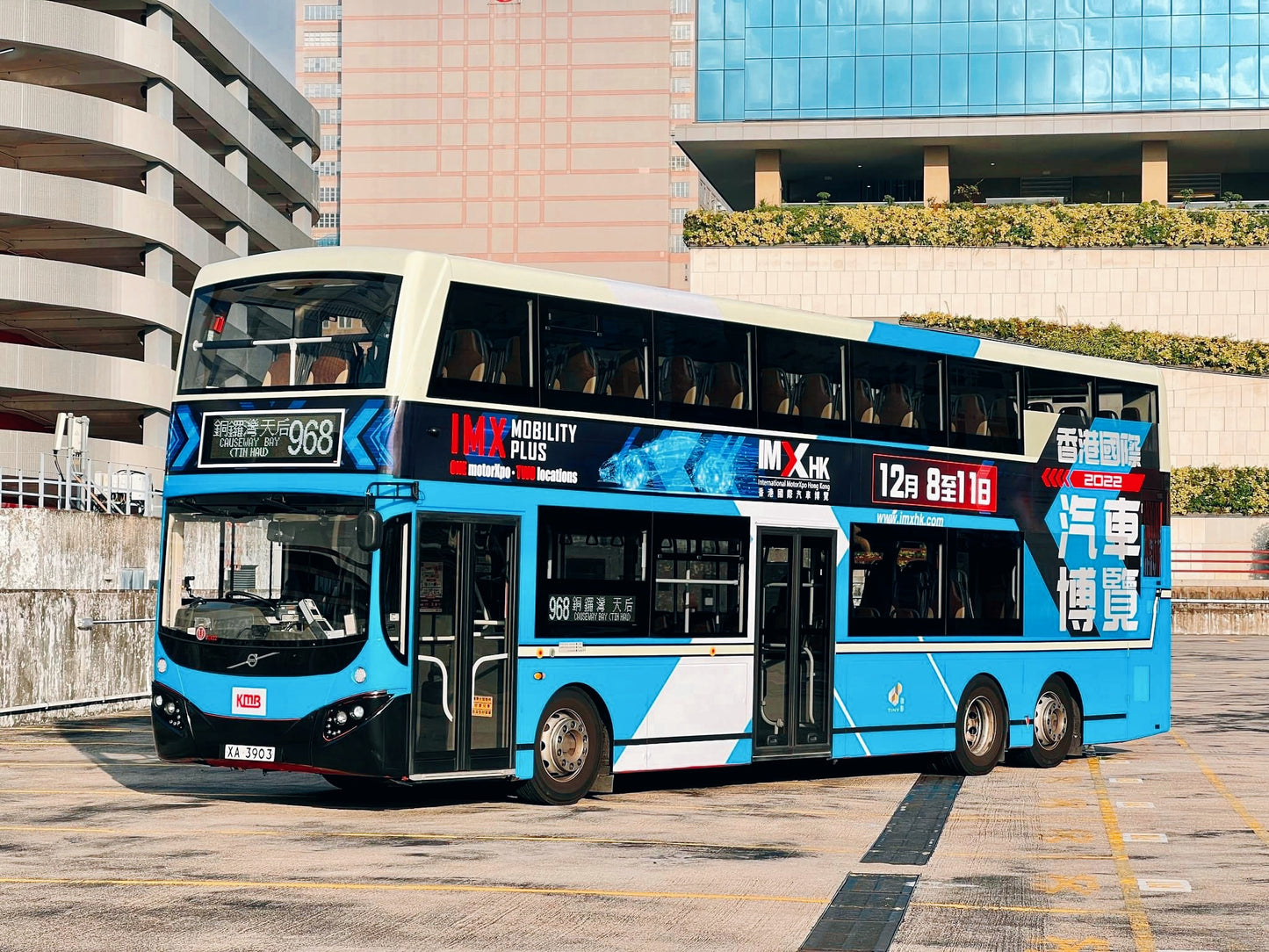 TINY 微影 KMB VOLVO B8L MCV 12.8M (968) IMXHK Exhibition Exclusive