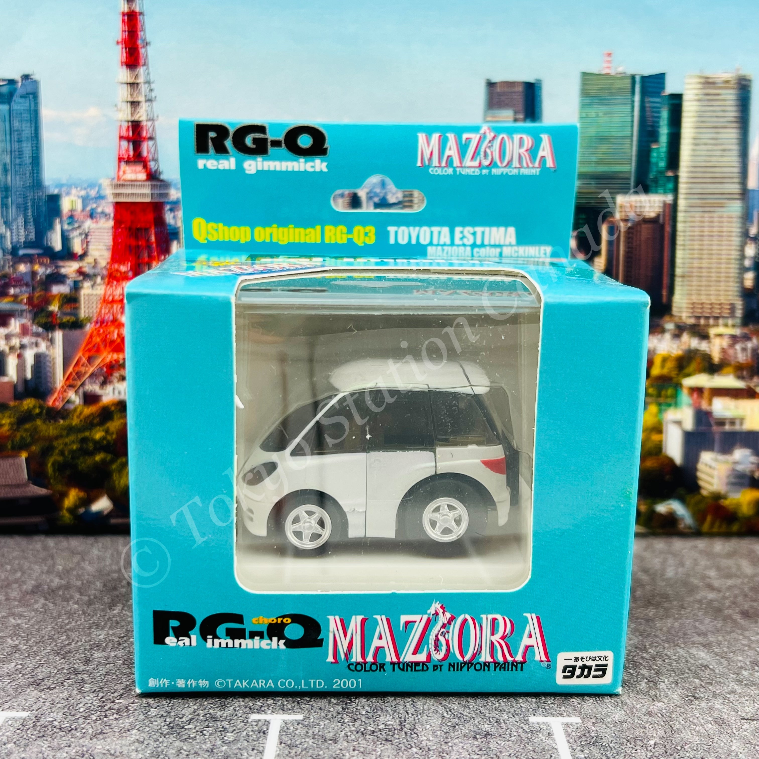 Much  Mahalo‼️ Choro Q Qshop Originail RG-Q3 Toyota Estima MAZIORA color