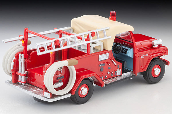 TOMYTEC TLV 1/64 Nissan Patrol Fire Pump Truck (with figure) LV-31c