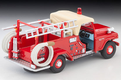 TOMYTEC TLV 1/64 Nissan Patrol Fire Pump Truck (with figure) LV-31c