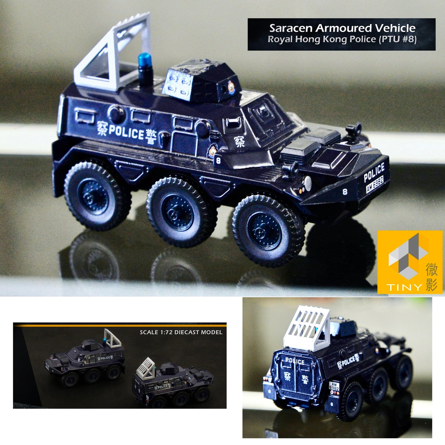 TINY 微影 Saracen Armoured Vehicle RHKP #8 Member Exclusive