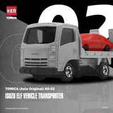 TOMICA (Asia Original) AO-02 Isuzu ELF Vehicle Transporter