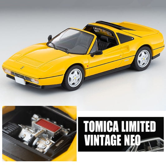 TOMYTEC TLVN 1/64 LV-N Ferrari 328 GTS (yellow)