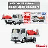 TOMICA (Asia Original) AO-02 Isuzu ELF Vehicle Transporter