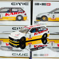 MINI GT x Kaido House 1/64 Honda Civic (EF) Kanjo V1 KHMG139