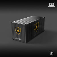 TIME BOX 1/64 Diecast 20ft Container LAMBORGHINI