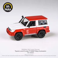 PARA64 1/64 Toyota Land Cruiser 71 Short Wheel Base 2023 Tokyo Auto Salon LHD PA-55563