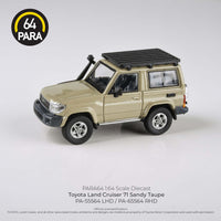 PARA64 1/64 Toyota Land Cruiser 71 Short Wheel Base Sandy Taupe LHD PA-55564