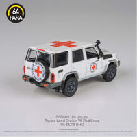 PARA64 1/64 Toyota Land Cruiser LC76 International Red Cross LHD PA-55318