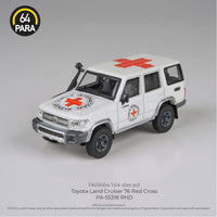 PARA64 1/64 Toyota Land Cruiser LC76 International Red Cross LHD PA-55318