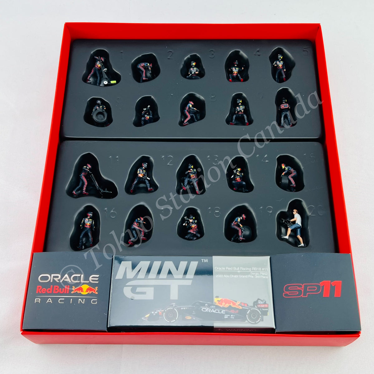 MINI GT 1/64 Oracle Red Bull Racing RB18 #11 Sergio Pérez 2022 Abu Dha ...