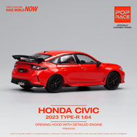 POPRACE 1/64 Honda Civic Type R FL5 RED PR640002