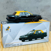 TINY 微影 1/64 Tiny City SG25 Nissan Cedric Y31 Taxi (Black & Yellow) ATCSG64053