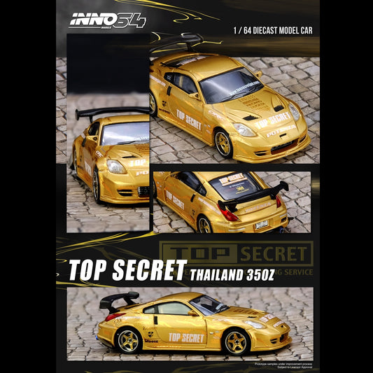 PREORDER INNO64 1/64 TOP SECRET THAILAND 350Z IN64-350ZTST-TSTOS (Approx. Release Date : Q2 2026 subject to the manufacturer's final decision)