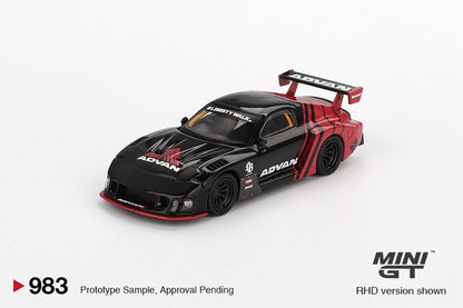 MINI GT 1/64 Mazda RX-7 LB-Super Silhouette Advan MGT00983