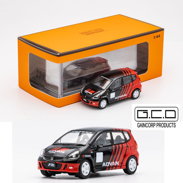 GCD 1/64 Honda Fit GD ADVAN KS-027-236