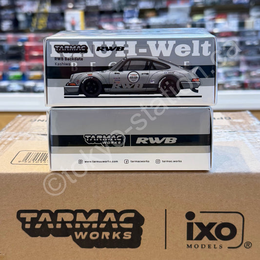 TARMAC WORKS 1/64 RWB Backdate Kashiwa SPECIAL EDITION FOR 7-ELEVEN TAIWAN 2026 T64-046-KA