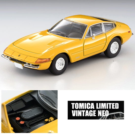 TOMYTEC TLVN 1/64 LV Ferrari 365 GTB4 Yellow