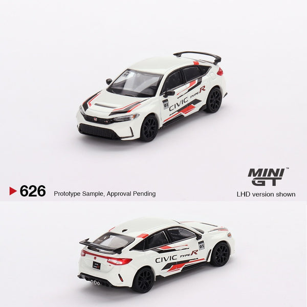 PREORDER MINI GT 1/64 Honda Civic Type R 2023 Honda Thanks Day Vietnam LHD MGT00626-L (Approx. Release Date : DECEMBER 2023 subject to manufacturer's final decision)