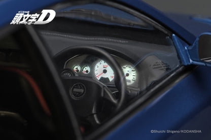 Ignition Model 1/18 	INITIAL D SUBARU Impreza WRX type R Sti Version V (GC8) Blue With LED light IG3539