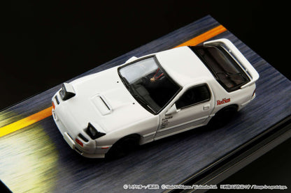 HOBBY JAPAN 1/64 MAZDA RX-7 (FC3S) ∞ / INITIAL D VS Kyoichi Sudo With Ryosuke Takahashi Figure HJ643043D