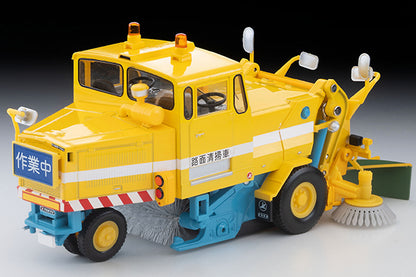 PREORDER TOMYTEC TLVN 1/64 Tokyu SW2Z2 Road Sweeping Vehicle (Yellow) LV-N370a (Approx. Release Date : AUG 2026 subject to manufacturer's final decision)