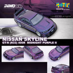 INNO64 1/64 NISSAN SKYLINE GT-R (R33) NISMO 400R Midnight Purple II Hong Kong Toycar Salon 2023 Special Edtion IN64-400R-HKTS23